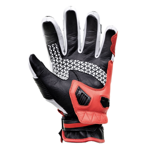 Men's Stylish Waterproof Motorcycle & Auto Racing Gloves Genuine Goat Skin Leather Black Red White Custom Team Print Winter Wear - Product Image 2