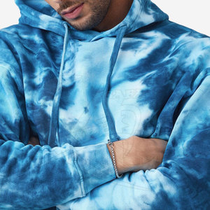 Sweats à capuche légers Tie Dye pour hommes utilisation en extérieur hommes Tie Dye Hoodies surdimensionnés hommes Tie Dye Hoodies - Product Image 6
