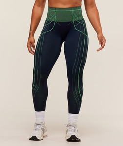 Leggings de Yoga Marrones de Cintura Alta para Mujer, Ropa Deportiva Elástica para Entrenamiento, Fitness, Running, Control de Abdomen, Nuevos Leggings de Gimnasio - Product Image 1