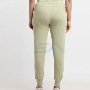 Pantalones Casuales de Mujer al por Mayor, de Poliéster/Algodón de Alta Calidad, con Frente Plano, Estampados con Logotipo de Marca Personalizada para Invierno - Product Image 3