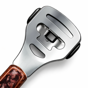 Râpe à pieds professionnelle ergonomique double face en acier inoxydable, portable, anti-dérapante, pour éliminer les callosités - Product Image 2