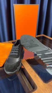 <b>Men</b> Genuine Leather Box Low Cut Urban Sneakers High Quality Light Weight Comfortable Daily Wear Flexible Sole Lace-Up Closure - Product Image 6