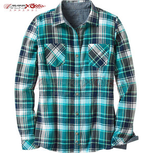 Chemise de motard en flanelle pour femme coupe ajustée avec fermetures à pression et style écossais occidental à double poche pour femme - Product Image 1