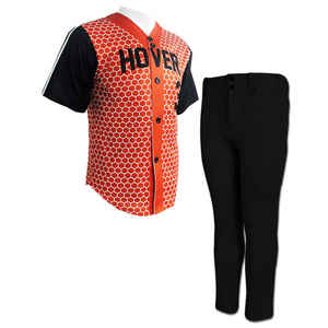 Ensemble de Maillot de Baseball Unisexe Imprimé 100% Polyester Respirant Séchage Rapide Personnalisable de Haute Qualité Vente en Gros Adultes Fabriqué au Pakistan - Product Image 3