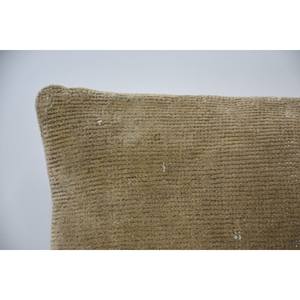 Beige Wool Kantha Pillow 12x24 Inches Luxury Premium <b>Fluffy</b> Square Woven Hemp Design Portable <b>Bedding</b> for Christmas - Product Image 2