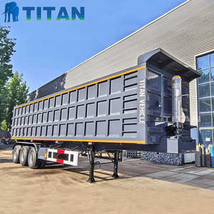 TITAN Buen Precio China Remolque Volquete de 3 Ejes y 50 m³ Nuevo Semirremolque Volquete Trasero en Venta en Sierra Leona - Product Image 2