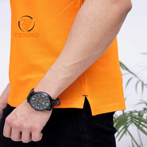 Nouveau haut de gamme pour hommes Logo personnalisé couleur unie respirant tricoté pour Polo personnalisé pour T-shirts polo - Product Image 5