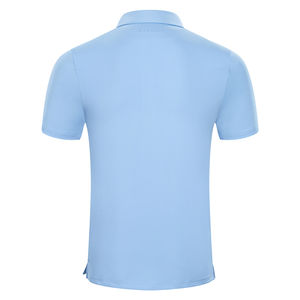 Polo en coton et polyester de qualité supérieure pour hommes, chemise avec logo brodé de fournisseur personnalisé de haute qualité - Product Image 4