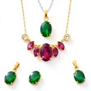 สร้อยคอจี้เงิน925สเตอร์ลิงชุบทองแบบยุโรปสุดหรูสำหรับผู้หญิงสร้อยคอเงิน - Product Image 3