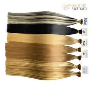 Haute qualité 100% cuticule vietnamienne alignée cheveux crus usine prix de gros I Tip Extensions de cheveux - Product Image 4