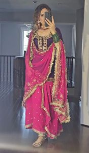 Thanh lịch mới thiết kế bên mặc hàng đầu với dhoti váy và phù hợp với dupatta cho những dịp đặc biệt có sẵn từ Ấn Độ Nhà cung cấp - Product Image 4