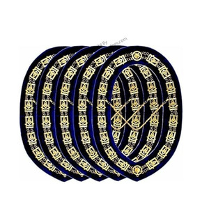 Meilleure vente franc-maçonnerie Regalia col Grand rang robe complète col officiers Unifo tissu brodé fabriqué maçonnique Regalia - Product Image 5