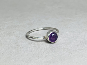 High Quality 925 Sterling Silver <b>Jewelry</b> <b>Handmade</b> Natural Purple Amethyst Gemstone Rings for Daily wear Purpose Couple Ring - Product Image 3