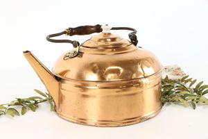 Handmade Fancy <b>Tea</b> Kettle Copper <b>Teapot</b> Hotel Restaurant Home Kitchenware Coffee Pot Made Wholesale Customized <b>Tea</b> Product - Product Image 6