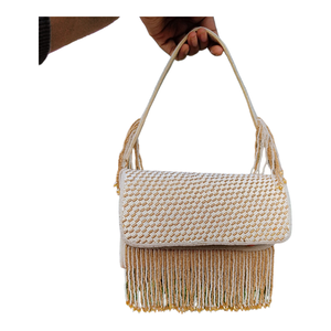 2024 Hot and Trending Beaded Handmade Fashionable <b>Handbag</b> for Women at Bulk Price From India - Product Image 1