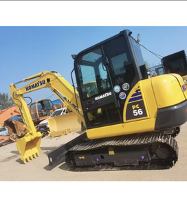 Miniexcavadora usada Komatsu PC56, excavadora pequeña de segunda mano, máquina excavadora usada Komatsu PC56. - Product Image 2