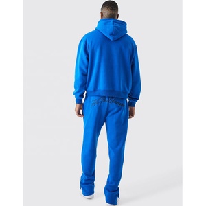 Survêtements pour hommes 100% coton deux pièces avec sérigraphie survêtements pour hommes de qualité supérieure vente en gros - Product Image 3