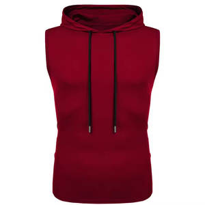 Sudaderas con capucha de gimnasio para hombres 2025, tela de la mejor calidad, ligero y elegante cuello con capucha, ropa Regular 100% algodón básico, mezcla de algodón - Product Image 4