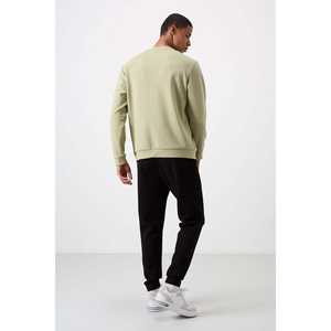 Conjunto Deportivo Casual para Hombre ala - Negro, Algodón Grueso, Textura Suave, Ajuste Cómodo con Diseño Bordado - 85254 - Product Image 1