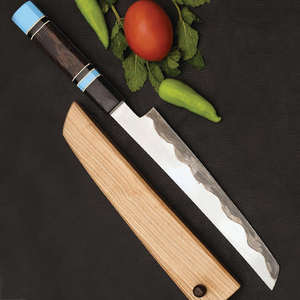 Couteau de pêche personnalisé fait main Jexmoo, lame en acier inoxydable, couteau à fileter avec étui en cuir, cadeau pour pêcheur - Product Image 5