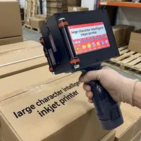 Printer Inkjet Genggam Manual Industri - Bertenaga Baterai Layar Sentuh Tinta Cepat Kering Tabung Tinta Pencetakan Fleksibel Kulit Kecepatan Tinggi