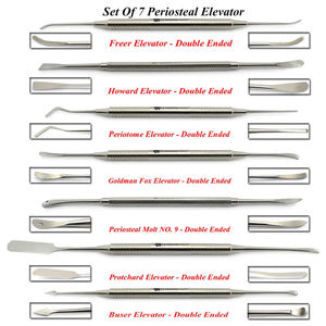 Elevadores Periósteicos Dentales Manuales de Acero Inoxidable para Solapas de Tejido Blando de Diferentes Grosores Buser Freer - Product Image 1