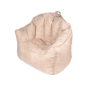 Sillón moderno con forma de calabaza de 28x34x28 pulgadas, muebles tapizados de tela para sala de estar, silla de lectura para el hogar, fabricante de PUF - Product Image 5