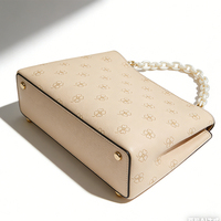 Sac à main en cuir PU moderne pour femmes, conçu pour les courses et les cadeaux en ville, avec personnalisation du logo