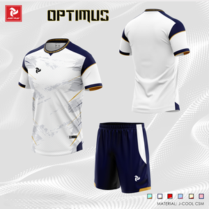 Nuevo diseño, precio de fábrica, conjuntos de camisetas de fútbol para hombres, logotipo personalizado, chándal de alta calidad para hombres con colores personalizados Optimus JP - Product Image 5