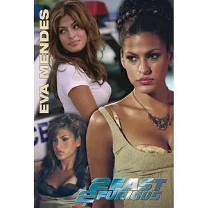 Affiche Fast and Furious 2 avec Eva Mendes, design premium - Product Image 1