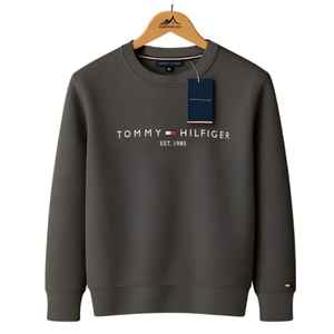 Pull d'hiver confortable pour homme en tricot uni 100% coton léger anti-froissement anti-boulochage nœud personnalisable style unique - Product Image 3