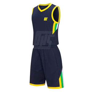 Uniforme de Baloncesto 100% Poliéster, Uniforme de Baloncesto de Buena Calidad, Uniforme de Baloncesto Personalizado con Nuevo Diseño - Product Image 2