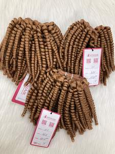Offre Spéciale sans enchevêtrement cheveux vierges naturels droits ondulés doux cuticules alignées vendeurs de cheveux humains bruts styles afro et boucles - Product Image 3