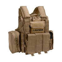Gilet tactique pour hommes Gilet de chasse en plein air Gilet de protection pour paintball d'assaut de combat