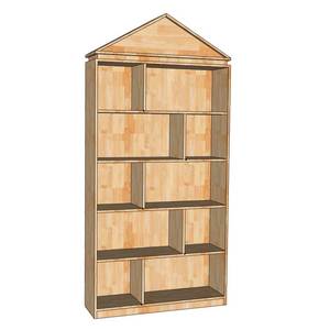Étagère de bibliothèque en bois de caoutchouc au design moderne 100x30x210cm KTMN002 pour écoles et supermarchés - Product Image 6