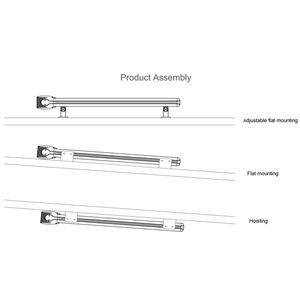 Toit facile à installer Auvent rétractable motorisé pour véranda Auvent de balcon Auvent vertical pour pergola et véranda - Product Image 3