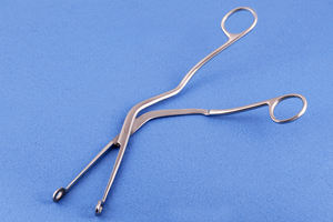 คีมแมกิลสำหรับผู้ใหญ่ ทำจากเหล็กกล้าไร้สนิมสำหรับการผ่าตัด ขนาด 25 ซม. เครื่องมือสำหรับการดมยาสลบด้วยมือ คีมใส่สายสวนแมกิล - Product Image 3