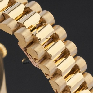 <b>Men's</b> Luxury Stainless Steel Wristwatch 41mm Dial Diameter Mechanical Movement Classic Antique Sport Hip Hop Style Day and Date - Product Image 2