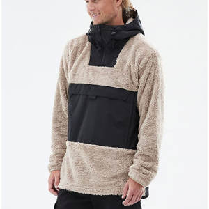 Sweat à capuche en polaire lourd pour homme personnalisé 2026, sweat-shirt SHERPA pour temps froid extrême - Product Image 1