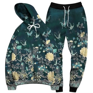 Chándal OEM Tie Dye para mujer, Jersey, chándal por sublimación para ropa de entrenamiento, chándal ajustado de moda para invierno hecho a medida - Product Image 5
