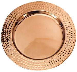 Assiette de présentation en métal, appréciée pour sa mise en scène artistique de table, offrant une élégance haut de gamme lors des événements gastronomiques sélectionnés par des designers. - Product Image 4