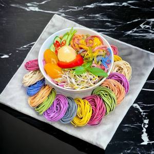 PLANT DYED COLOR RICE <b>NOODLES</b> FOR VEGAN RESTAURANTS FUNCTIONAL FOOD SUPPLIERS AND NATURAL INGREDIENT EXPORT - Product Image 4