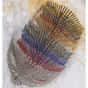 Masque de mascarade naturelle pour femmes, demi-visage, pour fête, spectacle, fête, princesse, avec strass, <span class=keywords><strong>Sexy</strong></span> - Product Image 1