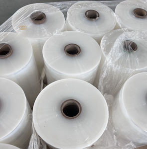 Rouleau de <span class=keywords><strong>film</strong></span> rétractable industriel pour fournitures de déménagement Palettes de meubles <span class=keywords><strong>Film</strong></span> plastique pour emballage <span class=keywords><strong>Film</strong></span> étirable robuste - Product Image 2