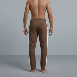 New Arrived 2025 Midweight 100% Cotton Canvas Casual 2 Tone Men's Custom Silk Screen Printed Logo Washed Streetwear <b>Pants</b> - Product Image 5