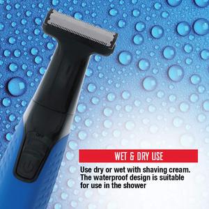 Afeitadora Eléctrica USB de Una Sola Cuchilla para Hombre, Mini Afeitadora Eléctrica Lavable de Doble Cuchilla, Instrucciones en Alemán, Repuesto de Cuchilla - Product Image 6