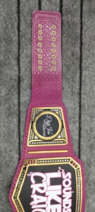 Ceinture de championnat de lutte poids lourd personnalisée de qualité supérieure 4mm d'épaisseur bracelet en cuir véritable souple personnalisé vêtements d'arts martiaux avant - Product Image 5