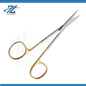 Tijeras Iris de Alta Calidad, 102 mm de Largo, Rectas, Instrumentos Quirúrgicos de Acero Inoxidable, Fabricante en Pakistán - Product Image 2