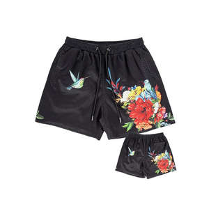 Vente en gros de shorts de basket-ball avec logo personnalisé pour hommes vêtements de sport respirants imprimés vêtements de basket-ball de grande taille pour la saison estivale - Product Image 4