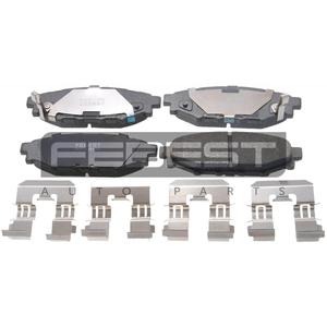 Pastiglie freno posteriori FEBEST (0801-B13R) - Product Image 1